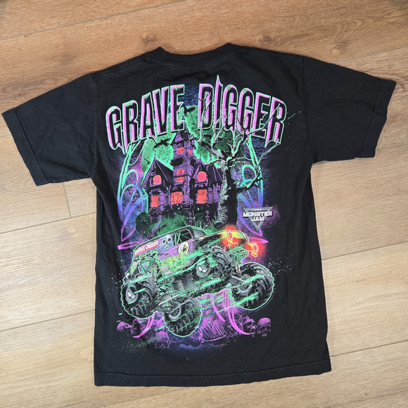 Alstyle Other - Men’s Vintage Grave Digger Race Team Monster Truck Shirt Small – 90s/2000s